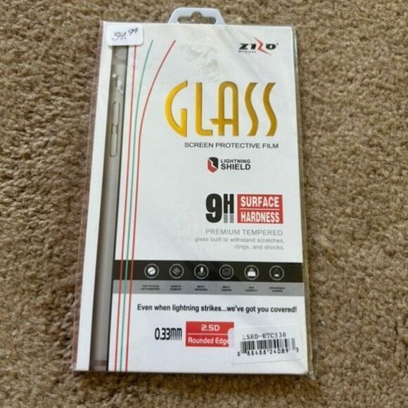 HTC Desire 530 Glass Screen Protective Film *New* - Picture 1 of 4